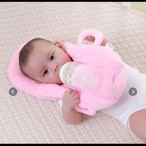 Pink Baby Bottle holder (pillow)